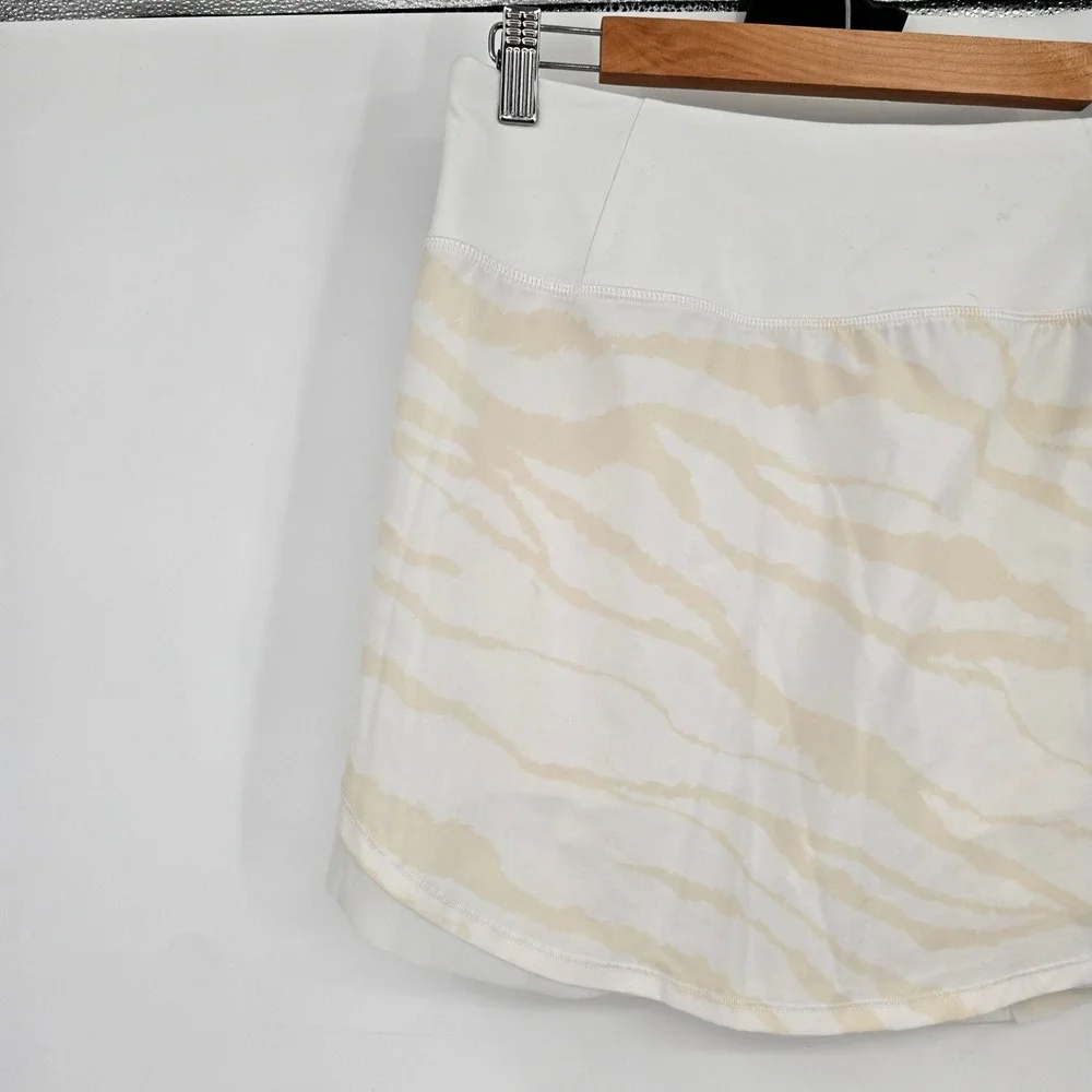 Calia‎ by Carrie Underwood Womens White Zebra Print Athletic Skort Size M